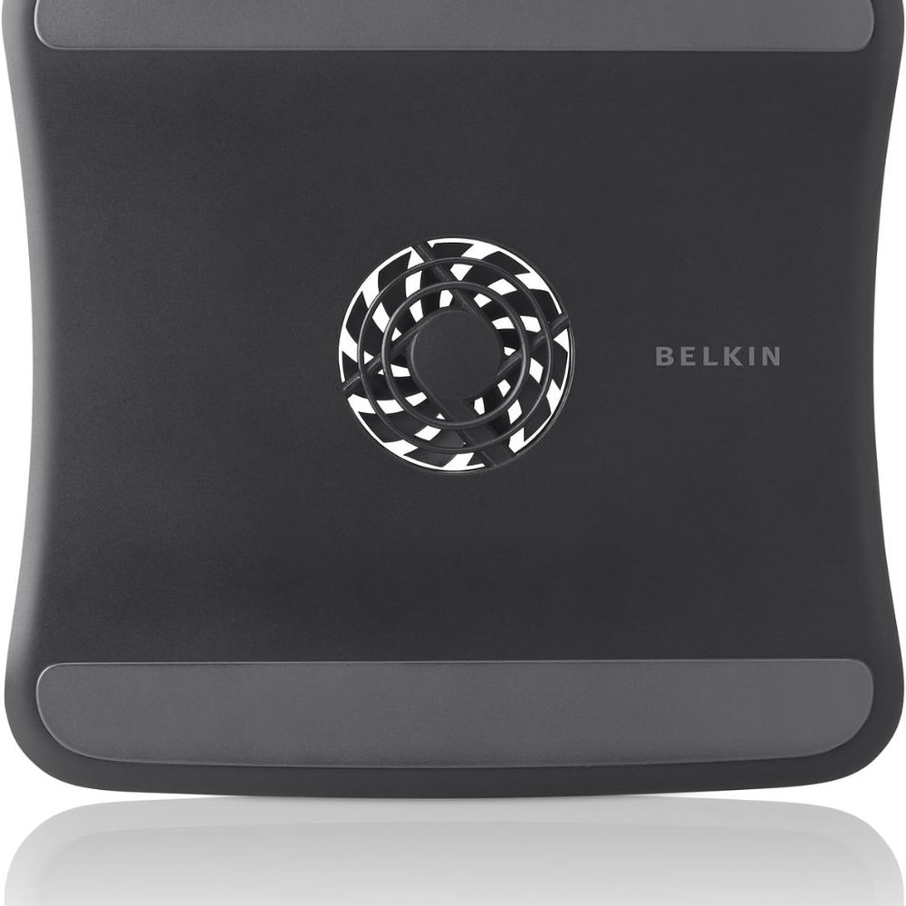 Used Once Belkin CoolSpot F5L055-BLK Laptop Cooling Pad (Black)